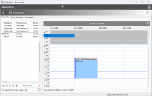 allegro:Reso Buchungen Tag