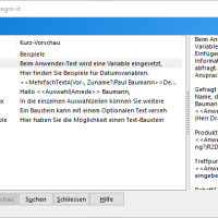 allegro:Zack Baustein Auswahl