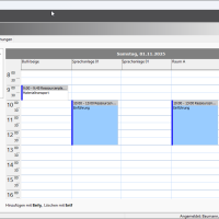 allegro:Reso Buchungen Ressource