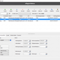 Aufträge Auftragsdaten