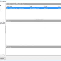 ProAdress Outlook Datenübernahme